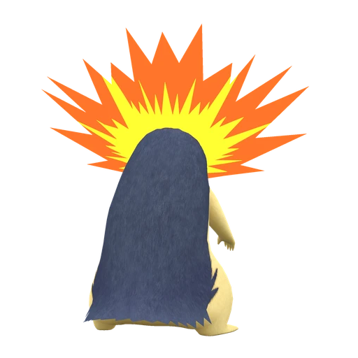 Typhlosion, Back, in Scarlet & Violet: The Indigo Disk