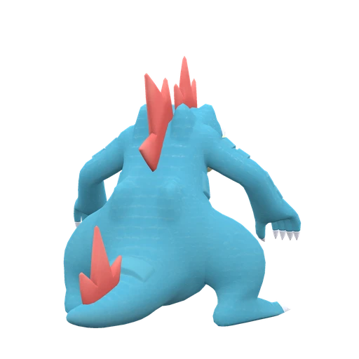 Feraligatr, Back, in Scarlet & Violet: The Indigo Disk