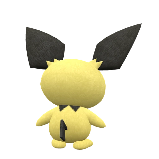 Pichu, Back, in Scarlet & Violet