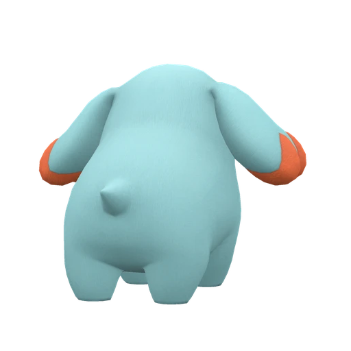 Phanpy, Back, in Scarlet & Violet