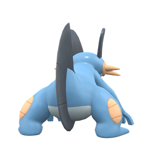 Swampert, Back, in Scarlet & Violet: The Indigo Disk