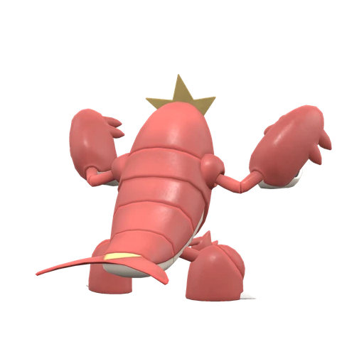 Crawdaunt, Back, in Scarlet & Violet