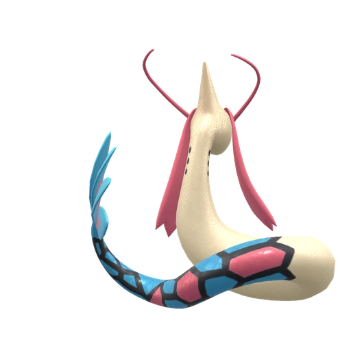 Milotic, Back, in Scarlet & Violet