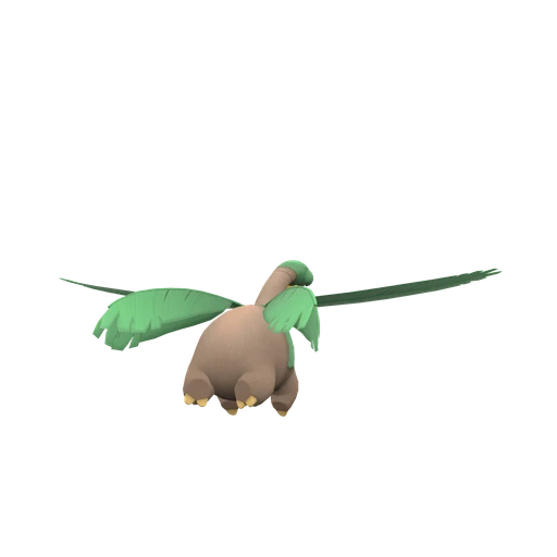 Tropius, Back, in Scarlet & Violet