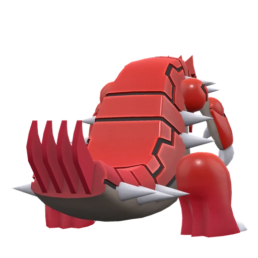 Groudon, Back, in Scarlet & Violet