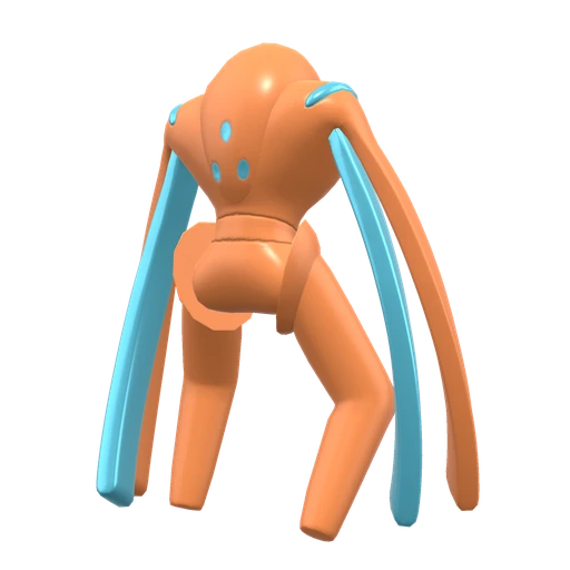 Deoxys Defense Forme, Back, in Scarlet & Violet