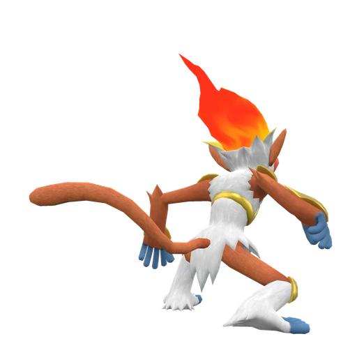 Infernape, Back, in Scarlet & Violet
