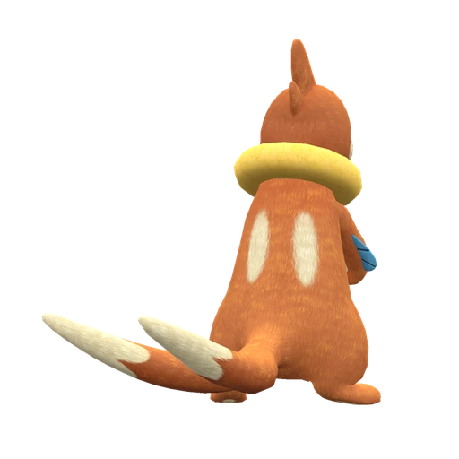 Buizel, Back, in Scarlet & Violet