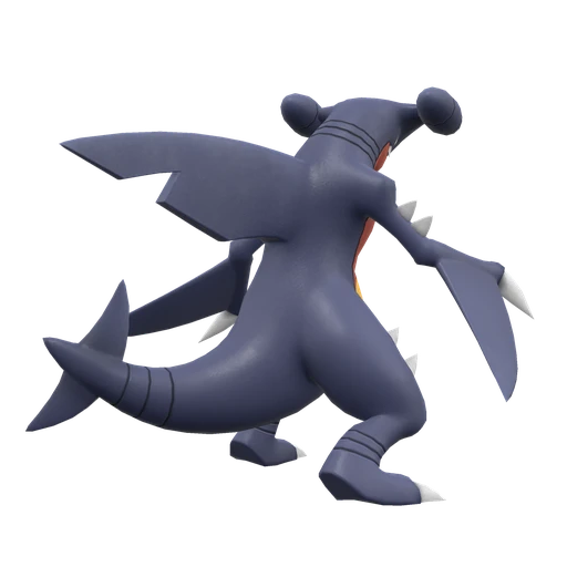Garchomp, Back, in Scarlet & Violet: The Teal Mask