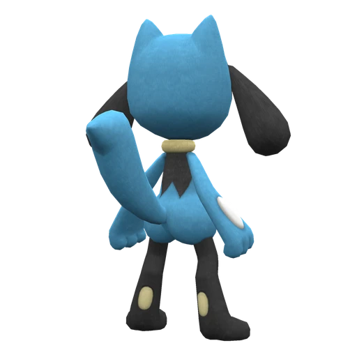 Riolu, Back, in Scarlet & Violet