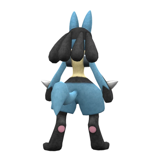 Lucario, Back, in Scarlet & Violet: The Teal Mask