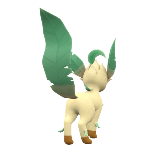Leafeon, Back, in Scarlet & Violet: The Indigo Disk