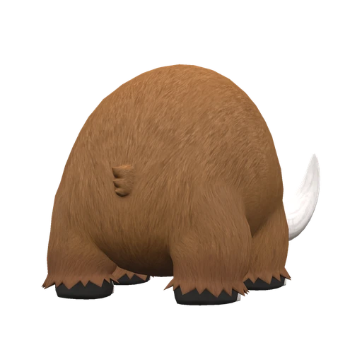 Mamoswine, Back, in Scarlet & Violet: The Teal Mask