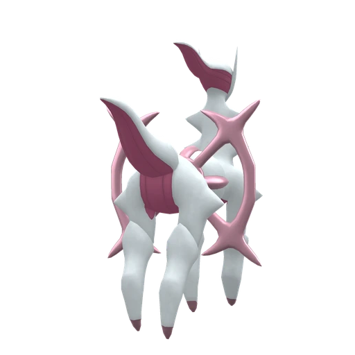 Arceus Fairy, Back, in Scarlet & Violet
