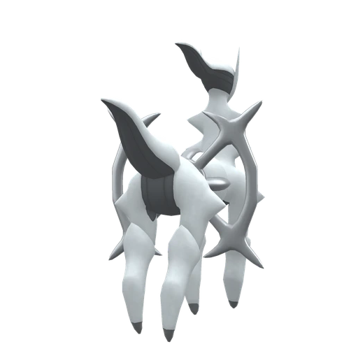 Arceus Steel, Back, in Scarlet & Violet