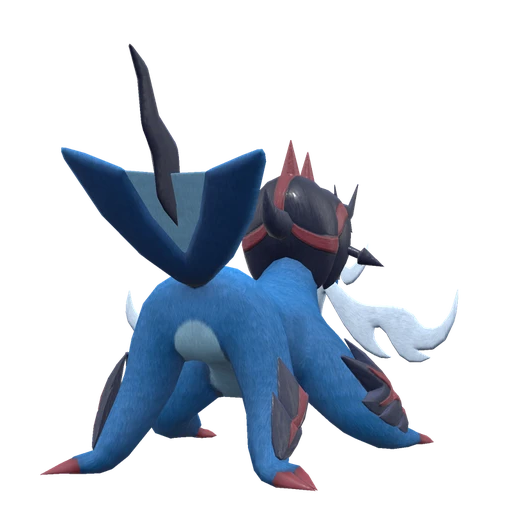 Samurott Hisuian, Back, in Scarlet & Violet