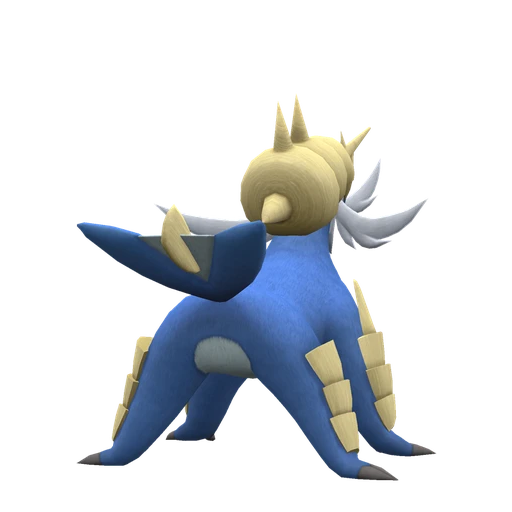 Samurott, Back, in Scarlet & Violet