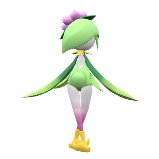 Lilligant Hisuian, Back, in Scarlet & Violet
