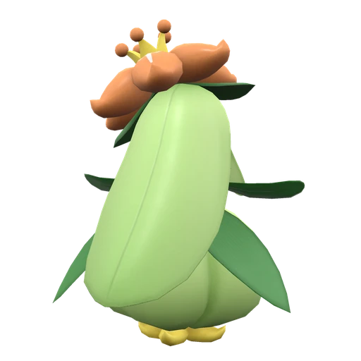 Lilligant, Back, in Scarlet & Violet