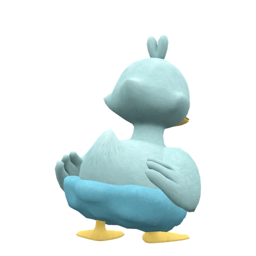 Ducklett, Back, in Scarlet & Violet: The Teal Mask