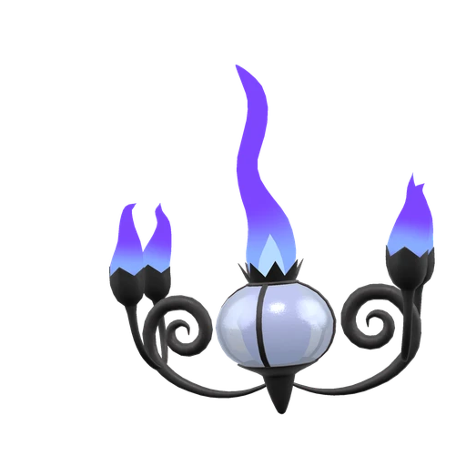 Chandelure, Back, in Scarlet & Violet: The Teal Mask