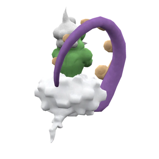 Tornadus Incarnate Forme, Back, in Scarlet & Violet
