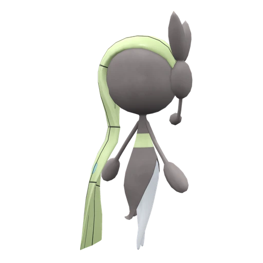 Meloetta Aria Forme, Back, in Scarlet & Violet: The Indigo Disk