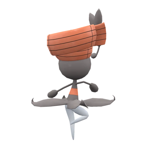 Meloetta Pirouette Forme, Back, in Scarlet & Violet: The Indigo Disk