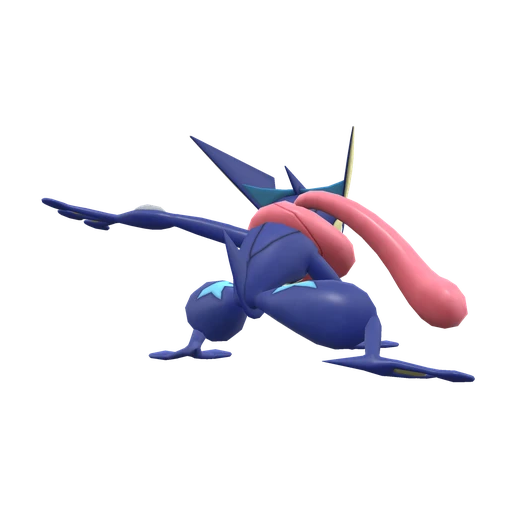 Greninja, Back, in Scarlet & Violet: The Indigo Disk