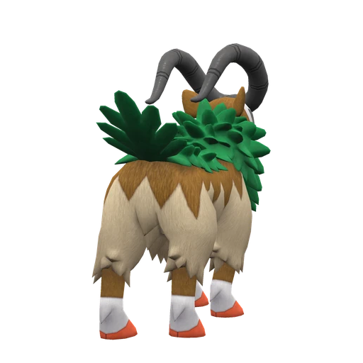 Gogoat, Back, in Scarlet & Violet