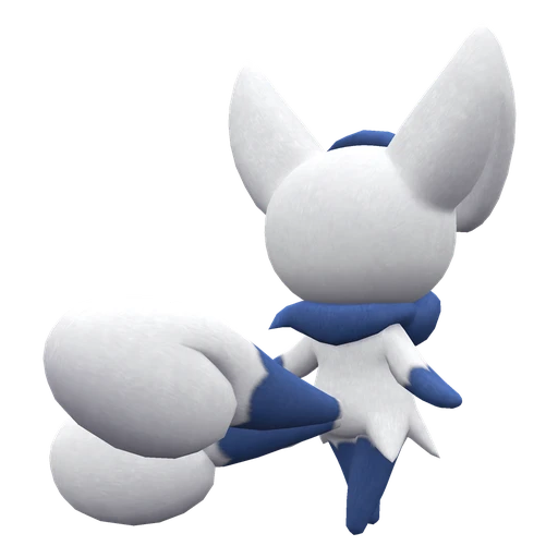 Meowstic Female, Back, in Scarlet & Violet: The Indigo Disk