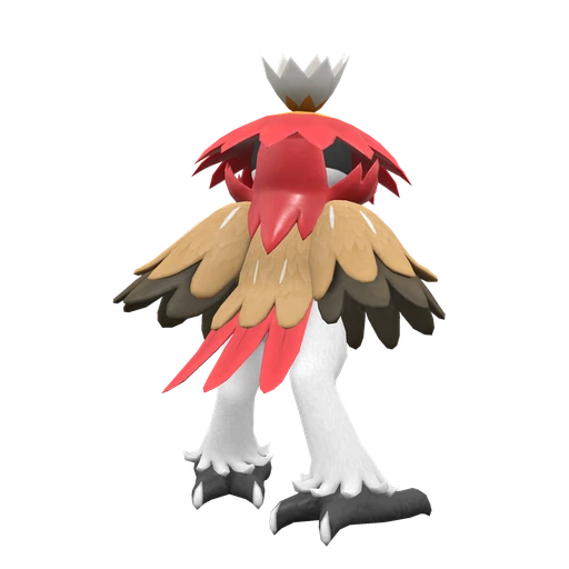 Decidueye Hisuian, Back, in Scarlet & Violet