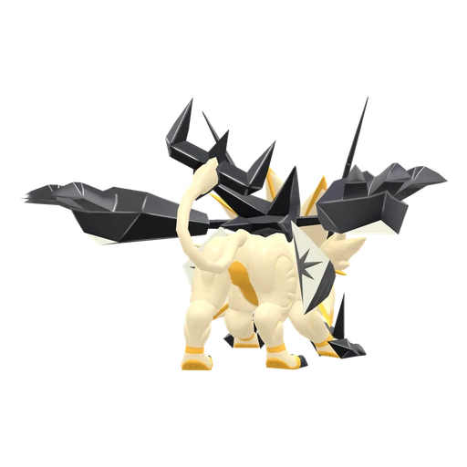 Necrozma Dusk Mane, Back, in Scarlet & Violet