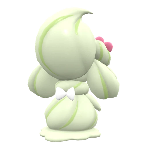 Alcremie Matcha Cream Love, Back, in Scarlet & Violet