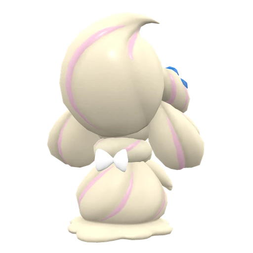 Alcremie Vanilla Cream Berry, Back, in Scarlet & Violet