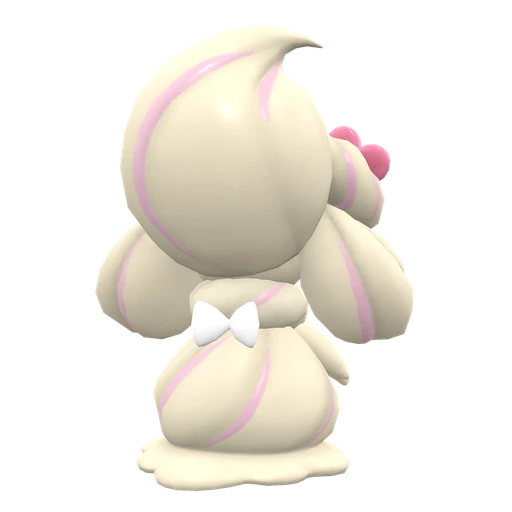Alcremie Vanilla Cream Love, Back, in Scarlet & Violet