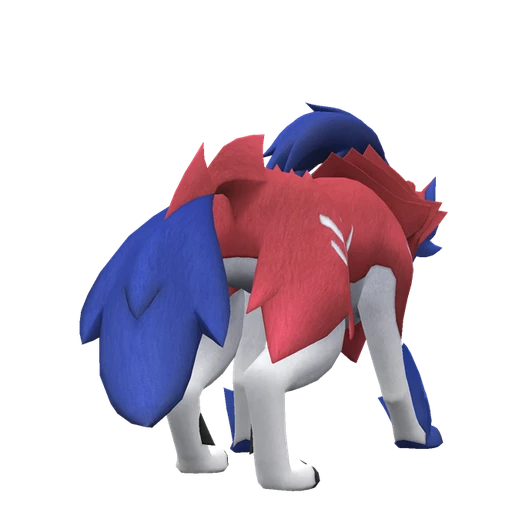 Zamazenta Hero of Many Battles, Back, in Scarlet & Violet