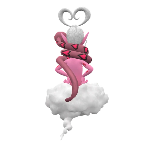 Enamorus Incarnate Forme, Back, in Scarlet & Violet