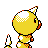 Weedle, Back, in Gold & Silver