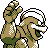 Machamp, Back, in Gold & Silver