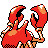Krabby, Back, in Gold & Silver