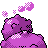 Weezing, Back, in Gold & Silver