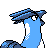 Articuno, Back, in Gold & Silver