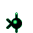Unown K, Back, in Gold & Silver
