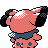 Snubbull, Back, in Gold & Silver