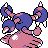 Hitmontop, Back, in Gold & Silver