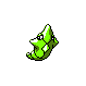 Metapod, Front, in Gold & Silver