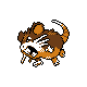 Raticate in Silver