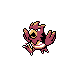 Spearow, Front, in Gold & Silver