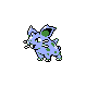 Nidoran♀, Front, in Gold & Silver